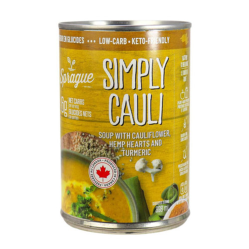 Sprague - Simply Cauliflower Keto Soup