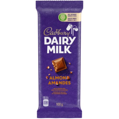 Cadbury - Dairy Milk Chocolate Almond Bar