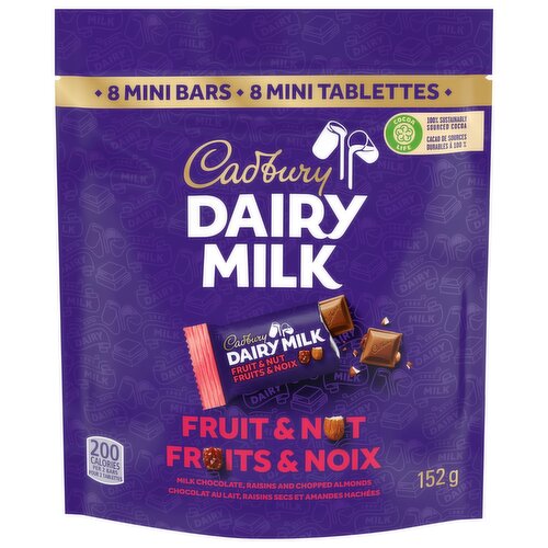 Cadbury - Dairy Milk Fruit & Nut - Save-On-Foods