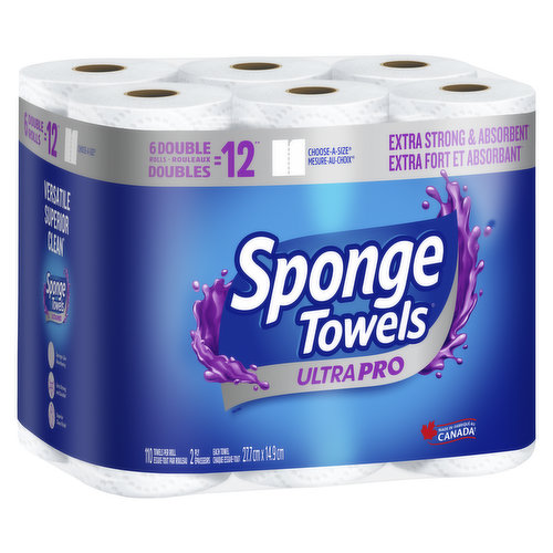 Sponge Towels - Ultra Pro Choose A Size 6 Equals 12