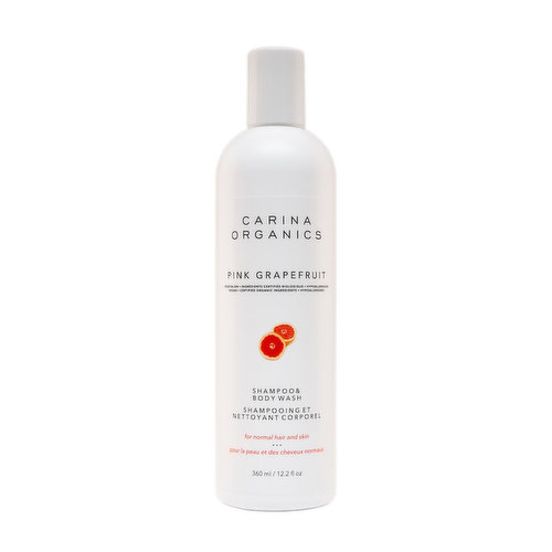 Carina Organics - Shampoo & Body Wash Pink Grapefruit