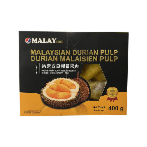 Malay Gold - Durian D101 Pulp with Seed