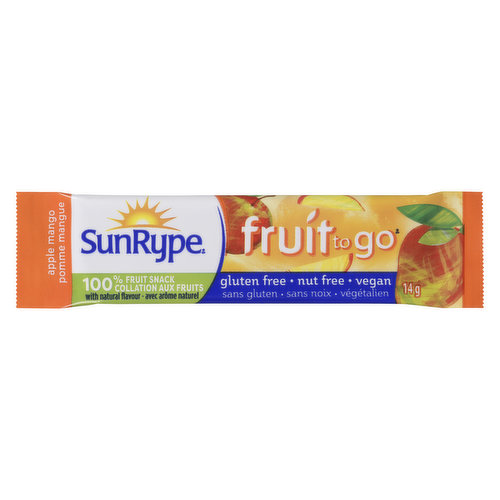 Sunrype - Apple Mango 100% Fruit Snack