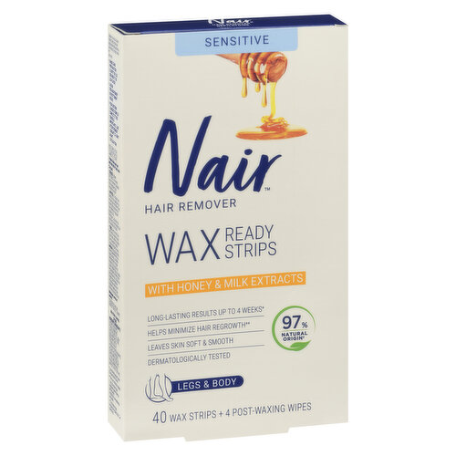 Nair - Wax Ready Strip - Legs & Body