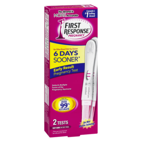 First Response Pregnancy Test