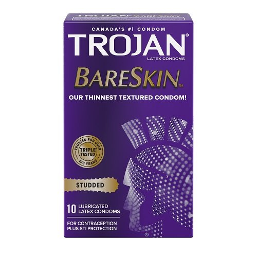 Trojan - Bareskin Studded Condoms