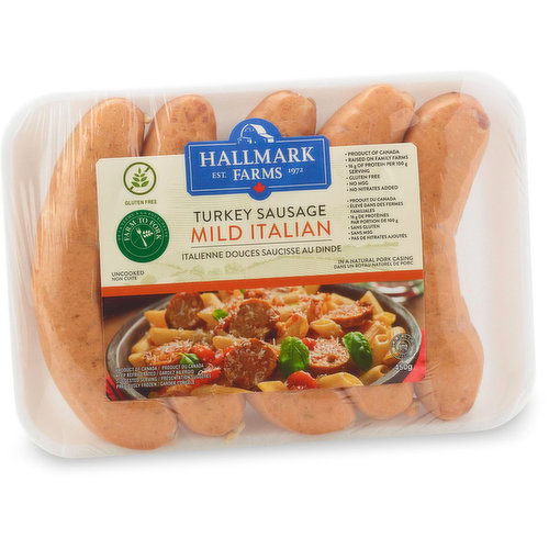 Mild Italian Turkey Sausages – Lilydale®