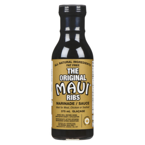 The Original Maui - Rib Marinade/Sauce