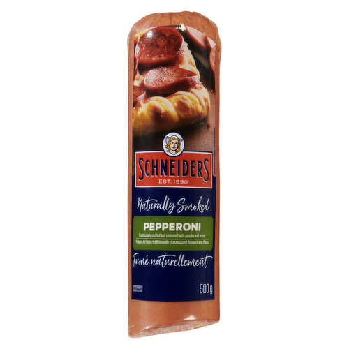 Schneiders - Naturally Smoked Pepperoni Chub