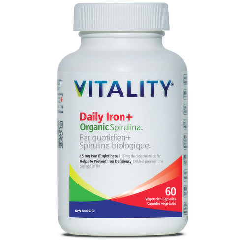 Vitality - Daily Iron + Spirulina