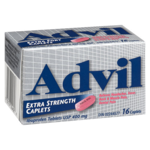 Advil - Ibuprofen Extra Strength Caplets
