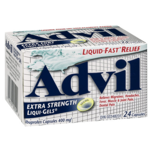 Advil - Extra Strength Liqui-Gels 400mg