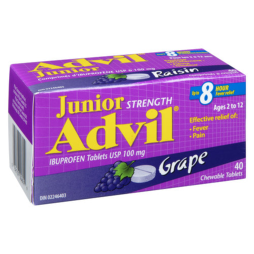 Advil - Junior Strength Grape