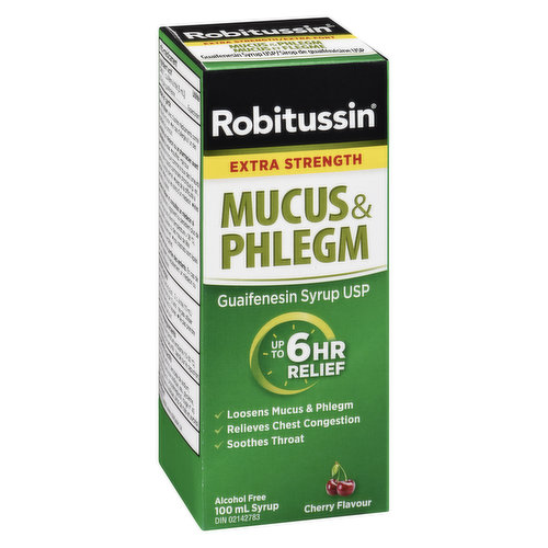 Robitussin - Mucus & Phlegm Extra Strength