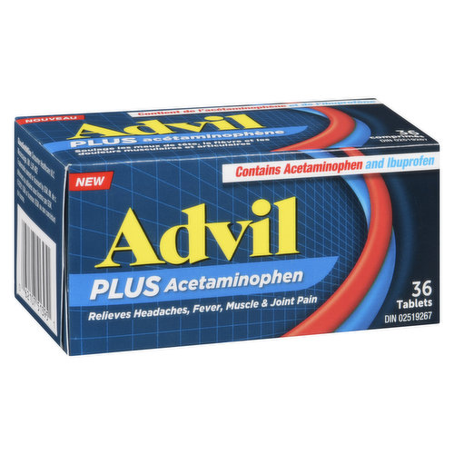 Advil - Plus Acetaminophen