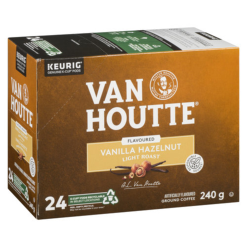 Van Houtte - Vanilla Hazelnut K Cup Pods