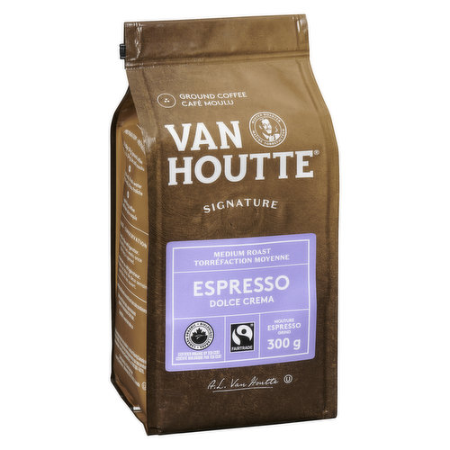 Van Houtte - Organic Dolce Crema Ground Coffee