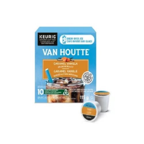 Van Houtte - Vanilla Caramel Brew Over Ice Coffee K Cups