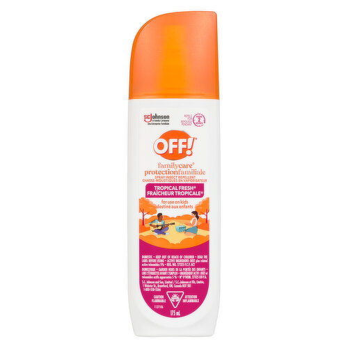 Off! - Family Care Insect Repellent Spray, Tropical Fresh