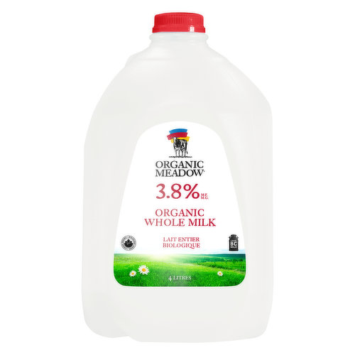 Organic Meadow - 3.8% Whole Milk
