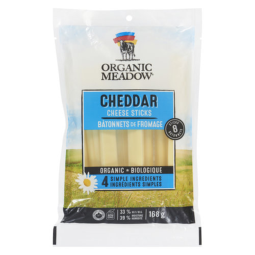 Organic Meadow - Cheese Sticks Mild Cheddar