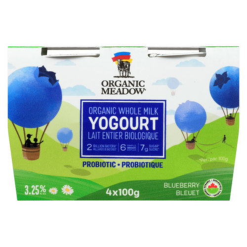 Organic Meadow - Yogurt Blueberry