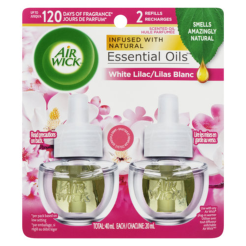 Air wick - Essential Oils Refills - Magnolia & Cherry Blossom