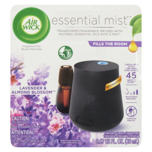 Airwick Recharge de diffuseur d'huile parfumée Air Wick Essential