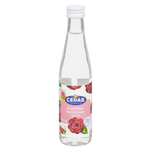 Distilled Water with Rose Flavour.