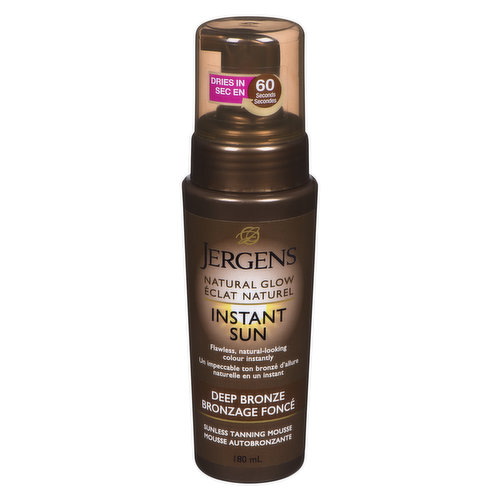 Jergens - Instant Sun Sunless Tanning Mousse - Deep Bronze