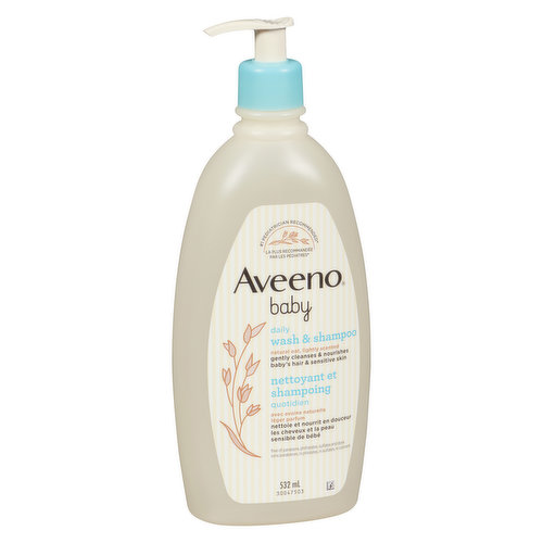 Aveeno - Baby Wash & Shampoo Lightly Scented