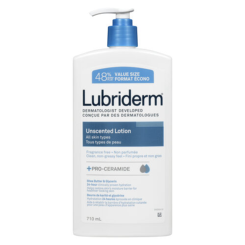 Lubriderm - Daily Moisture Unscented Lotion