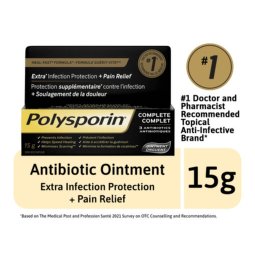 Polysporin - Complete Pain Relief Ointment