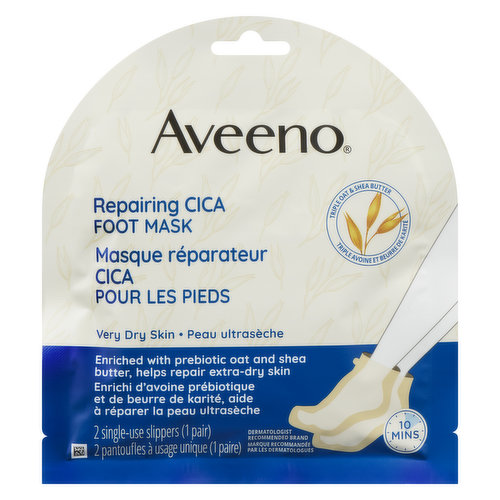 Aveeno - Repairing CICA Foot Mask