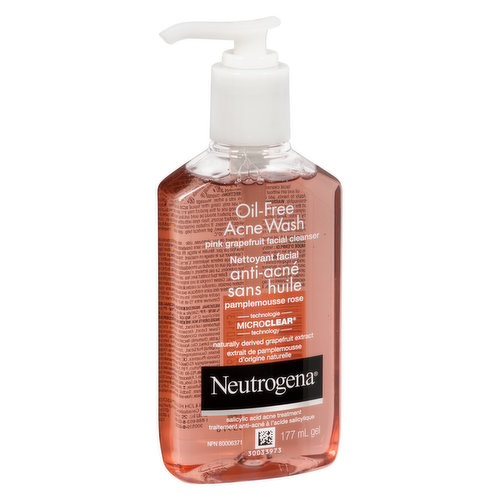 Neutrogena - Oil Free Acne Wash- Pink Grapefruit