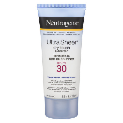 Neutrogena - Sunscreen - Ultra Sheer Dry Touch SPF30