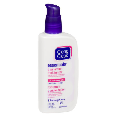 Clean & Clear - Dual Action Moisturizer Oil Free