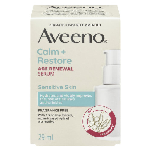 Aveeno - Calm & Restore Age Renewal Serum