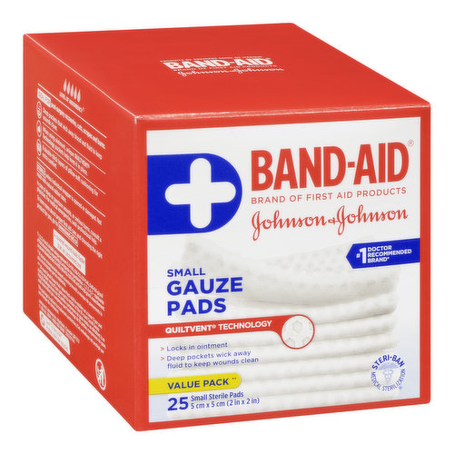 Johnson & Johnson - Gauze Pads Small