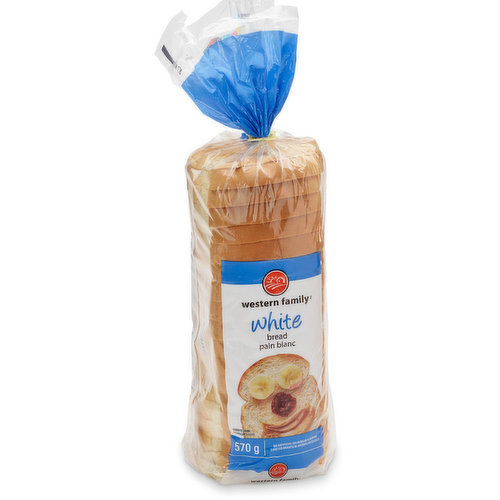 Western Family - Bread - White, Sliced