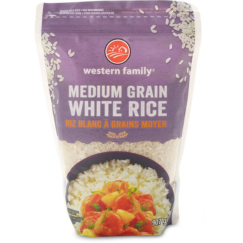 Western Family - Rice Medium Grain - White