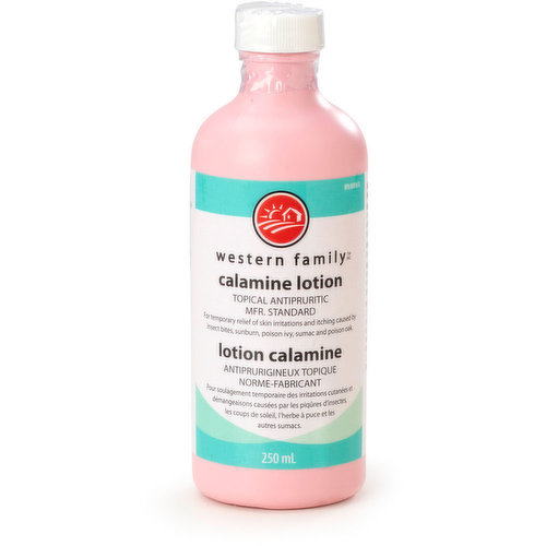 western Family - Calamine Lotion MFR. Standard