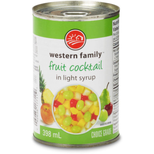 Western Family - Fruit Cocktail In Light Syrup