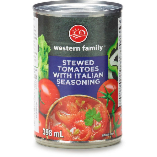 western Family - Tomatoes - Italian Stewed