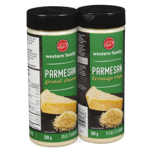 Fromage râpé parmesan 250 g