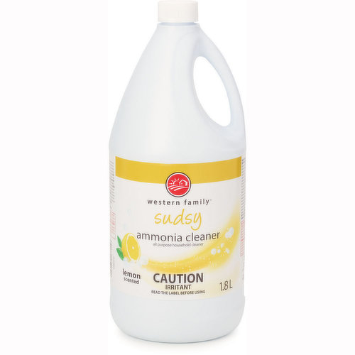 Western Family - Sudsy Ammonia - Lemon Scented