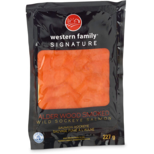 western Family - Alder Wood Smoked Wild Sockeye Salmon