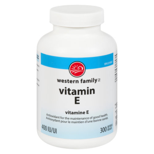 Western Family - Vitamin E 400IU