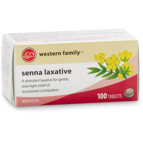 Western Family - Senna Laxative