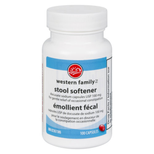 Western Family - Stool Softener 100mg